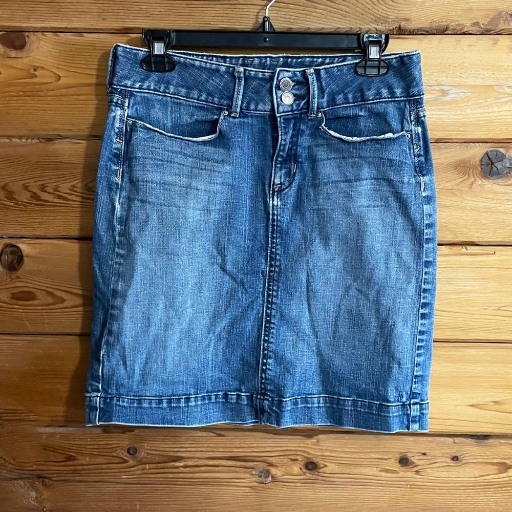 Banana Republic Jean Mini Skirt - Size 4